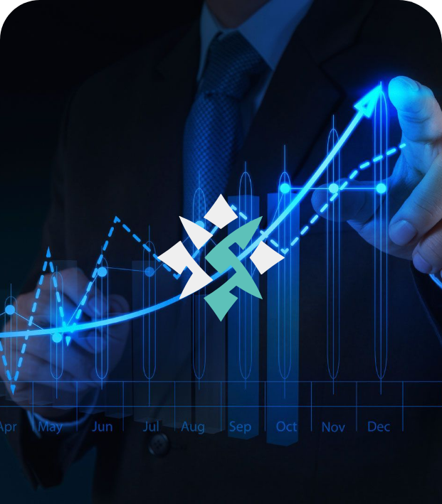 Bitanex và biểu đồ tăng trưởng thị trường tài sản số